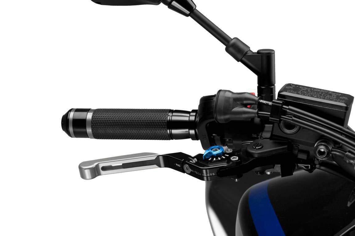 Puig 3.0 Lever - Extendable Foldable - Front Brake/Right Hand-M14PNA-Levers-Pyramid Motorcycle Accessories