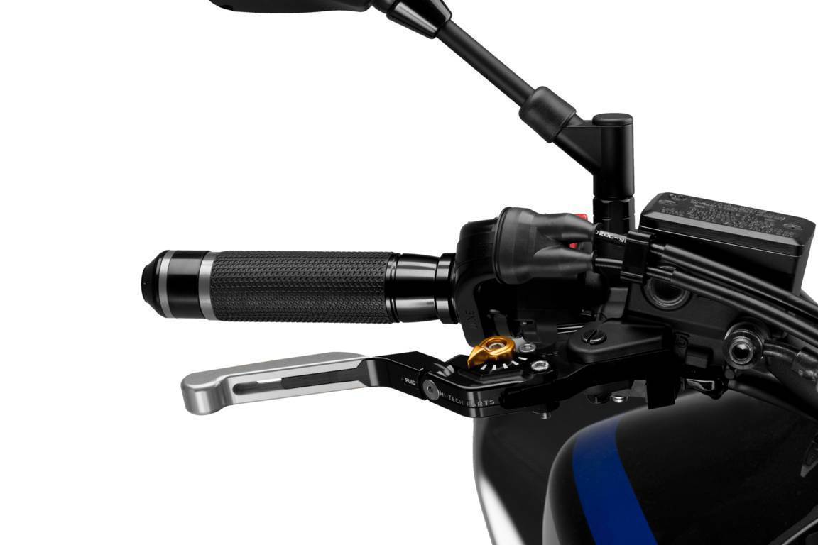 Puig 3.0 Lever - Extendable Foldable - Front Brake/Right Hand-M14PNO-Levers-Pyramid Motorcycle Accessories