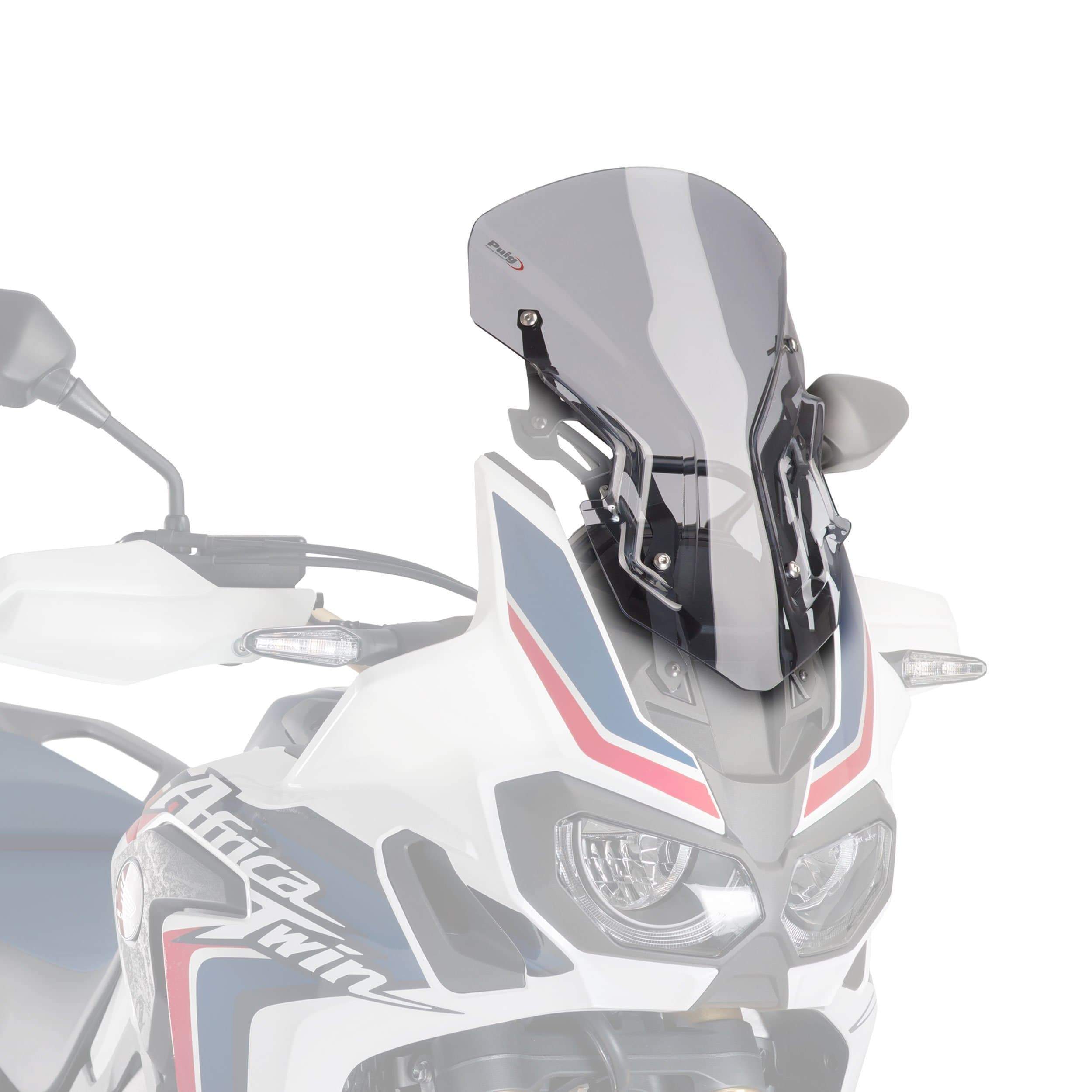 Puig Adjustable Racing Screen | Light Smoke | Honda CRF 1000 L Africa Twin 2016>2019 -  Shop name