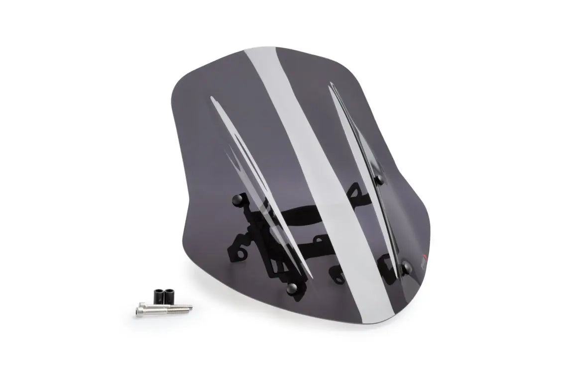 Puig Adjustable Touring Screen | Dark Smoke | Ducati Diavel 1260 2019>Current -  Shop name