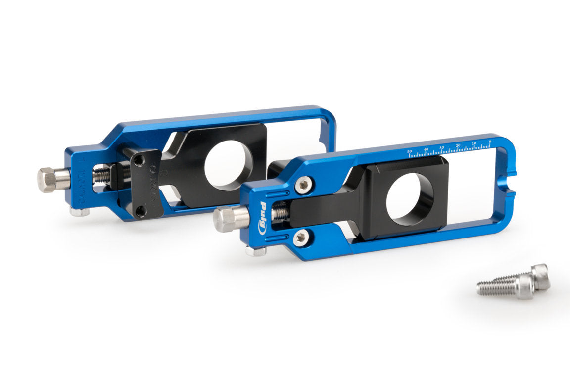 Puig Aluminium Chain Tensioner | Blue | Yamaha YZF-R1 2020>2020 -  Shop name