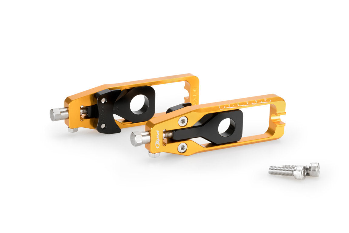 Puig Aluminium Chain Tensioner | Gold | Yamaha Tracer 900 2015>2016 -  Shop name