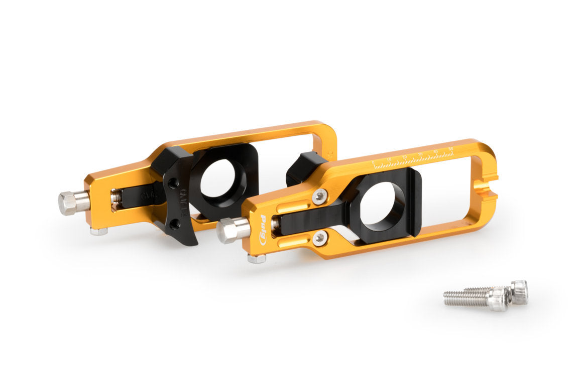 Puig Aluminium Chain Tensioner | Gold | Yamaha YZF-R1 2009>2014 -  Shop name