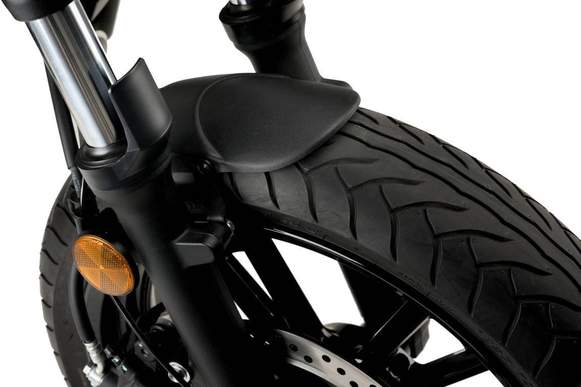 Puig Aluminium Front Guard | Black | Kawasaki Vulcan S Cafe 2017>2020 -  Shop name