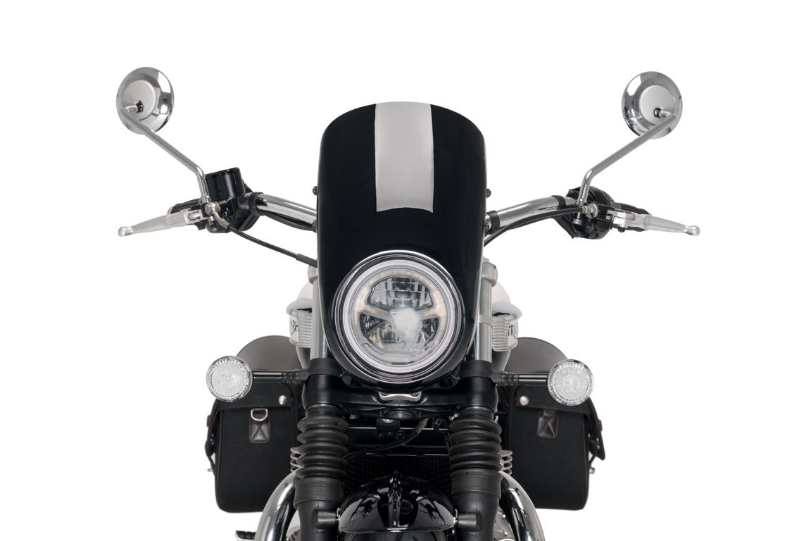 Puig Anarchy Screen | Black | Triumph Bonneville Speedmaster 2018>Current-M21114N-Screens-Pyramid Motorcycle Accessories