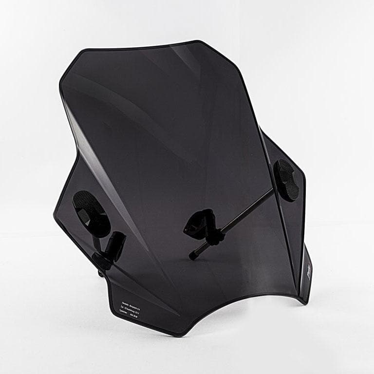 Puig Bat Screen | Dark Smoke | Kawasaki ER-5 1996>2006-Screens-Pyramid Motorcycle Accessories