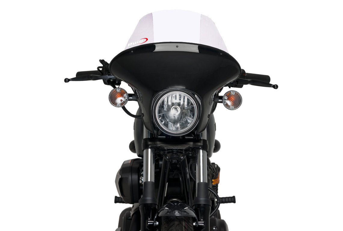 Puig Batwing SML Touring Screen | Clear | Yamaha XV 950 R 2014>Current -   Pyramid Motorcycle Accessories