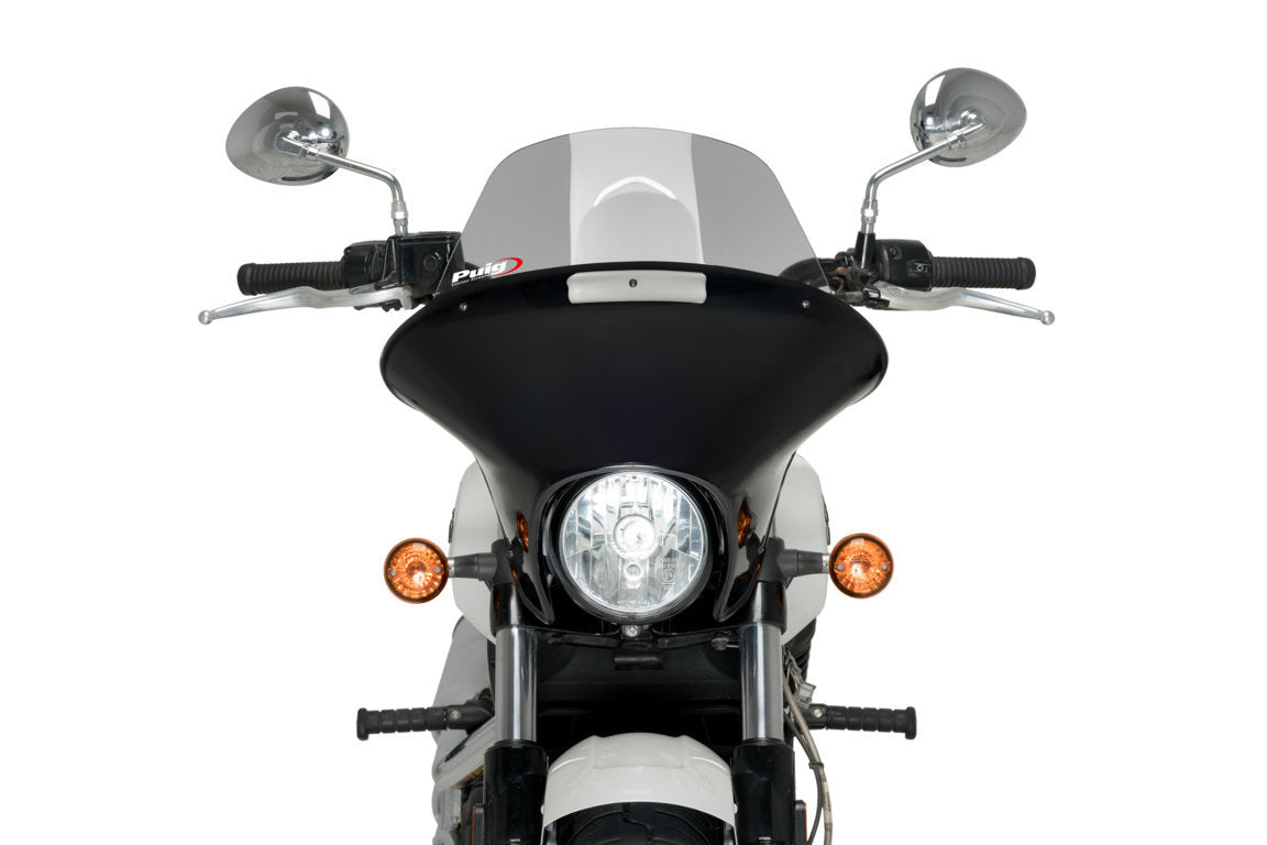 Puig Batwing SML Touring Screen | Light Smoke | Indian Scout 2015>Current -   Pyramid Motorcycle Accessories