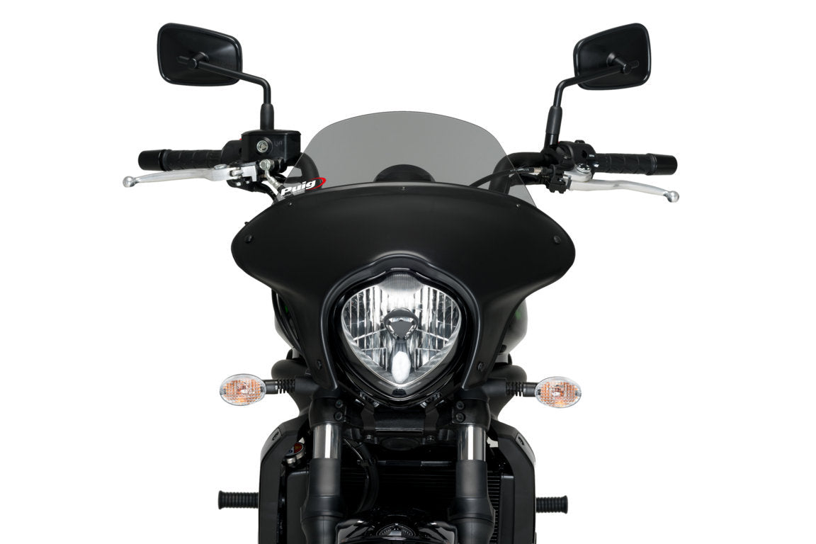 Puig Batwing SML Touring Screen | Light Smoke | Kawasaki Vulcan S 2015>Current-M21076H-Screens-Pyramid Motorcycle Accessories