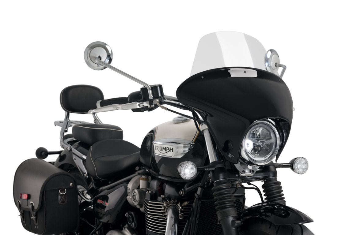 Puig Batwing SML Touring Screen | Light Smoke | Triumph Bonneville Speedmaster 2018>Current -  Shop name