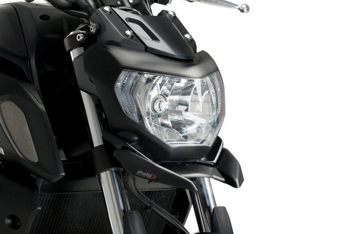 Puig Beak | Matte Black | Yamaha MT-07 2018>2020-M3480J-Beaks-Pyramid Motorcycle Accessories