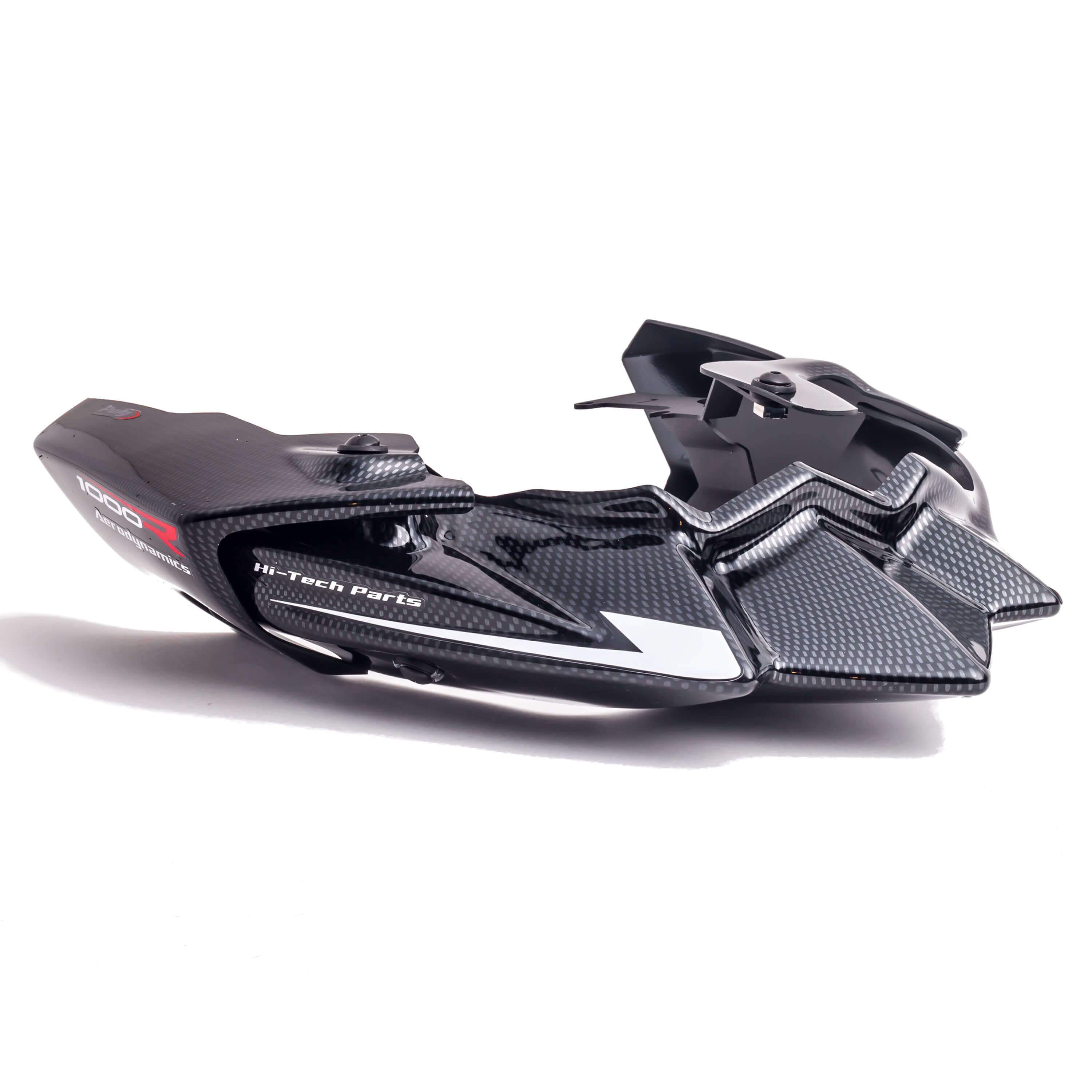 Puig Belly Pan | Carbon Look | Honda CB 1000 R 2008>2016-M4696C-Belly Pans-Pyramid Motorcycle Accessories