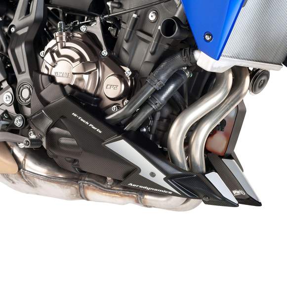 Puig Belly Pan | Carbon Look | Yamaha Tracer 700 GT 2019>2019-Belly Pans-Pyramid Motorcycle Accessories