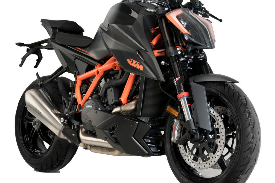 Puig Belly Pan | Matte Black | KTM 1290 Superduke R 2020>Current-M20428J-Belly Pans-Pyramid Motorcycle Accessories