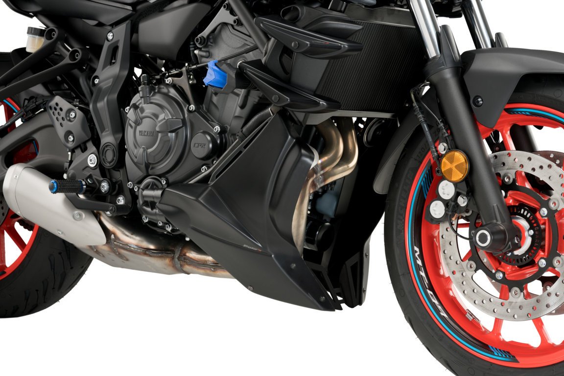 Puig Belly Pan | Matte Black | Yamaha MT-07 2021>2024 -  Shop name