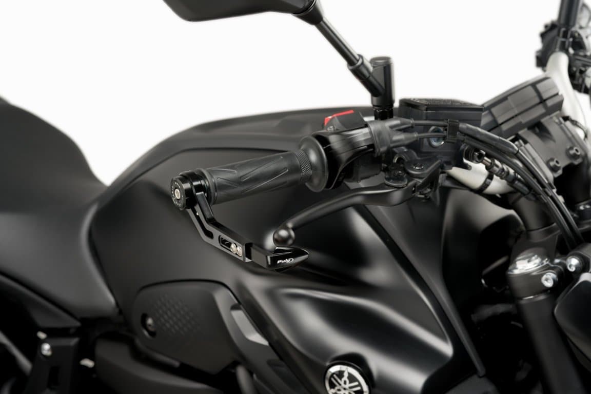 Puig Brake Lever Protector | Black | Honda CBF 600 2004>2014-M3765N-Lever Guards-Pyramid Motorcycle Accessories