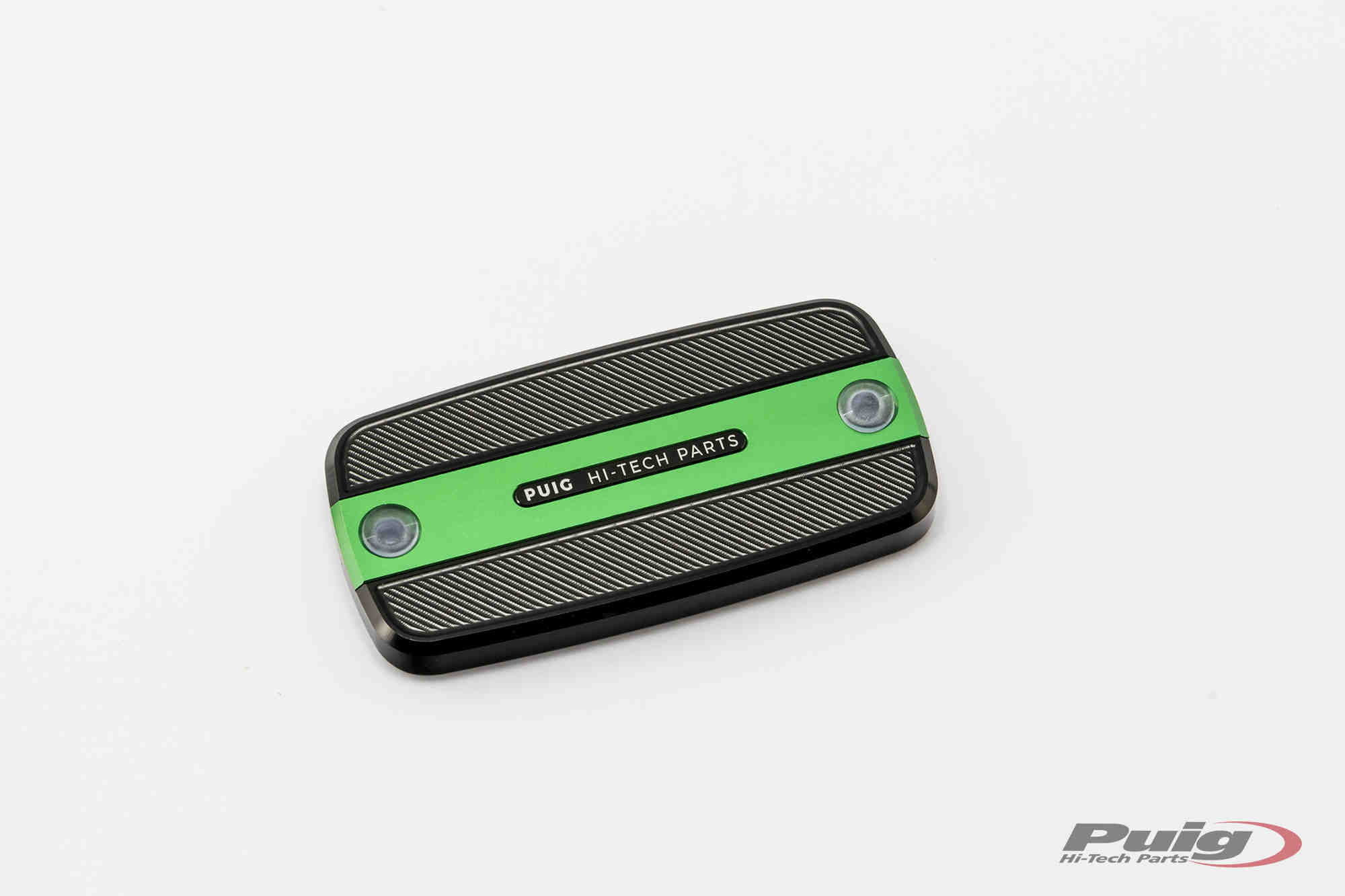 Puig Clutch Fluid Reservoir Cover | Green | Various Honda Models -  Shop name