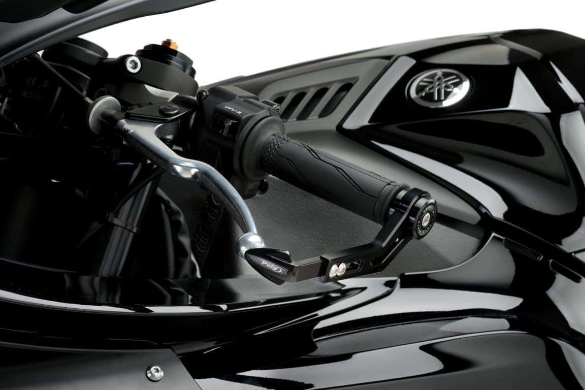 Puig Clutch Lever Protector | Black | Kawasaki Ninja H2 SX 2018>Current-M3877N-Lever Guards-Pyramid Motorcycle Accessories