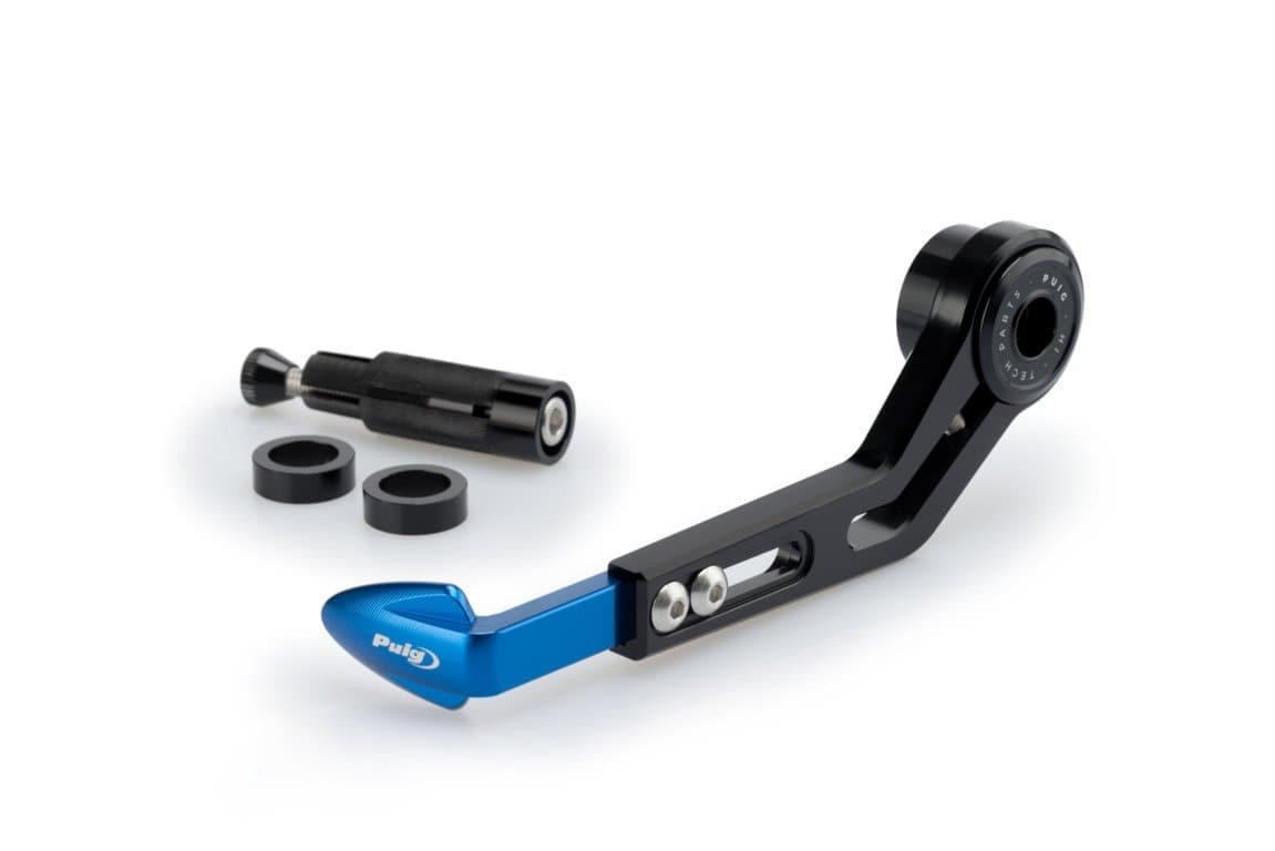 Puig Clutch Lever Protector | Blue | Indian FTR 1200/S 2019>Current-M3877A-Lever Guards-Pyramid Motorcycle Accessories