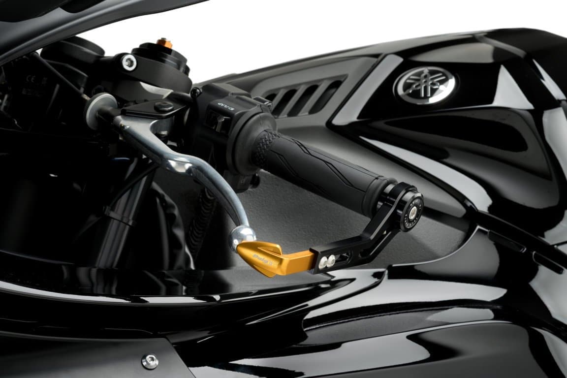 Puig Clutch Lever Protector | Gold | Honda CB 500 F 2013>2021-Lever Guards-Pyramid Motorcycle Accessories