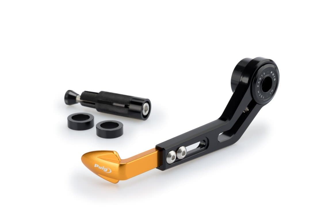 Puig Clutch Lever Protector | Gold | Honda CB 500 F 2013>2021-Lever Guards-Pyramid Motorcycle Accessories