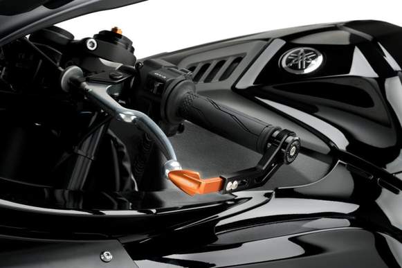 Puig Clutch Lever Protector | Orange-M3877T-Lever Guards-Pyramid Motorcycle Accessories