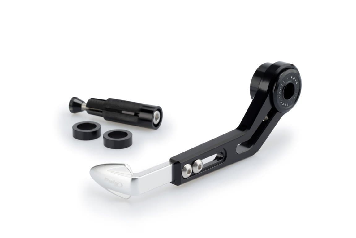 Puig Clutch Lever Protector | Silver | Honda CB 300 R 2018>Current-M3877P-Lever Guards-Pyramid Motorcycle Accessories