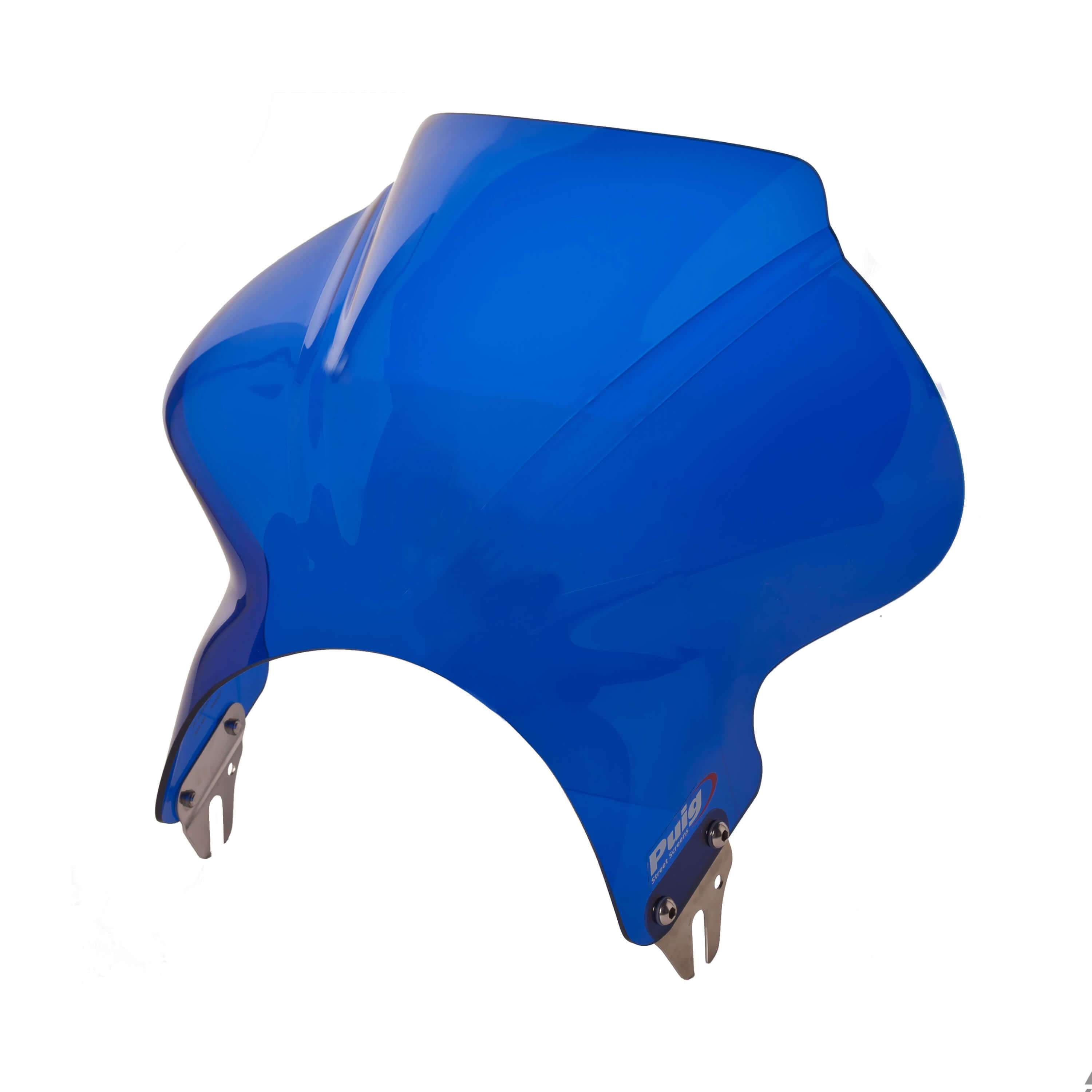 Puig Cockpit Screen | Blue | Suzuki GSX 1200 1983>1988-Screens-Pyramid Motorcycle Accessories