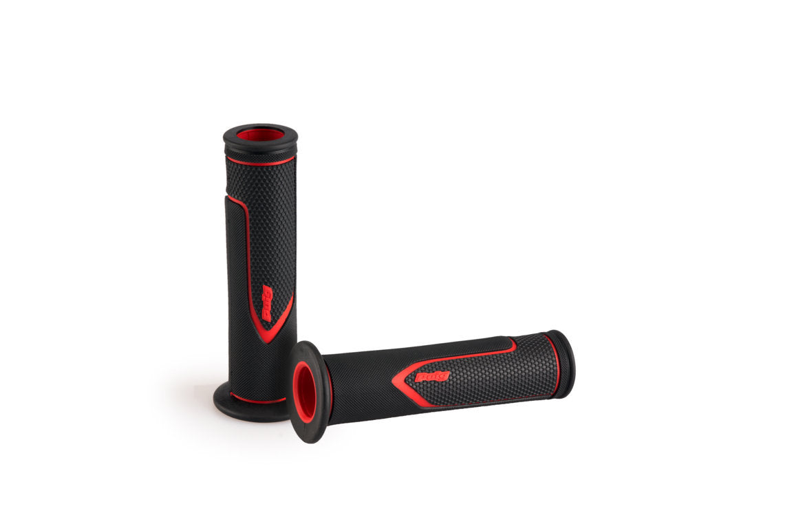 Puig Core Grips for 22mm Bars - 121mm Length | Red -  Shop name