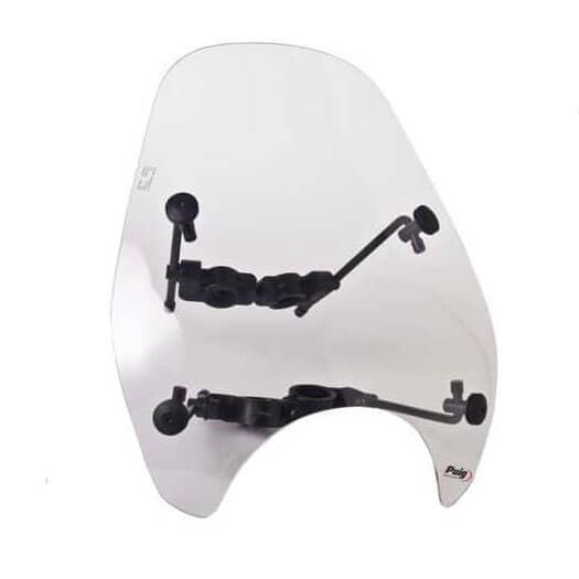Puig Custom 1 Screen | Clear | Suzuki GSX 1400 2001>2016-Screens-Pyramid Motorcycle Accessories