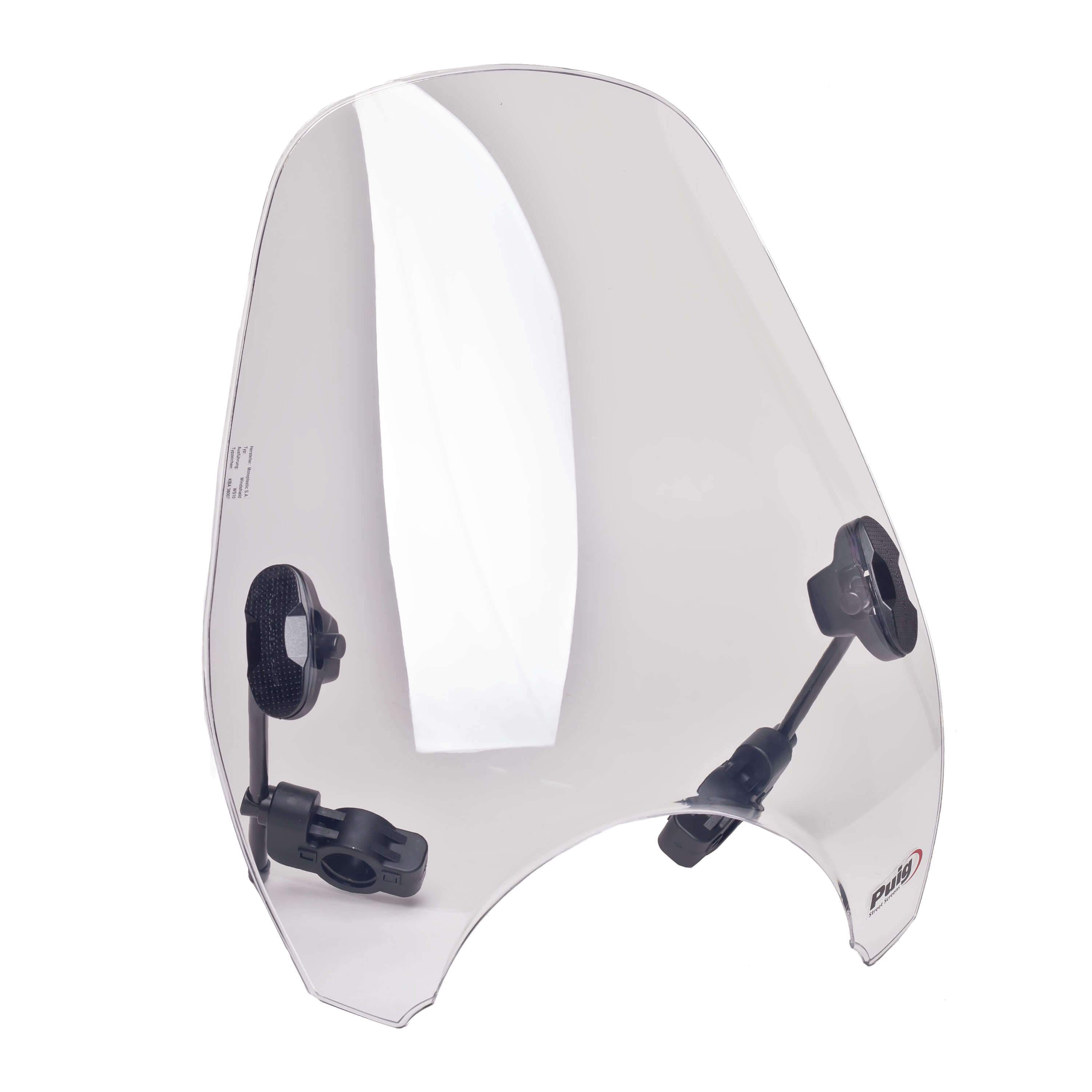 Puig Custom 2 Screen | Clear | Ducati GT 1000 2006>2010-Screens-Pyramid Motorcycle Accessories