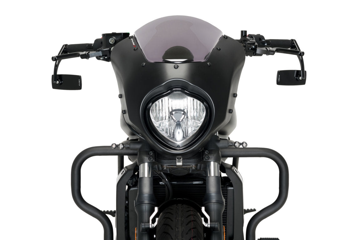 Puig Dark Night Semifairing | Light Smoke | Kawasaki Vulcan S 2015>Current -   Pyramid Motorcycle Accessories