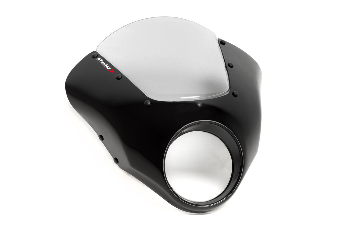 Puig Dark Night Semifairing | Light Smoke | Yamaha XV 950 2014>2018 -   Pyramid Motorcycle Accessories