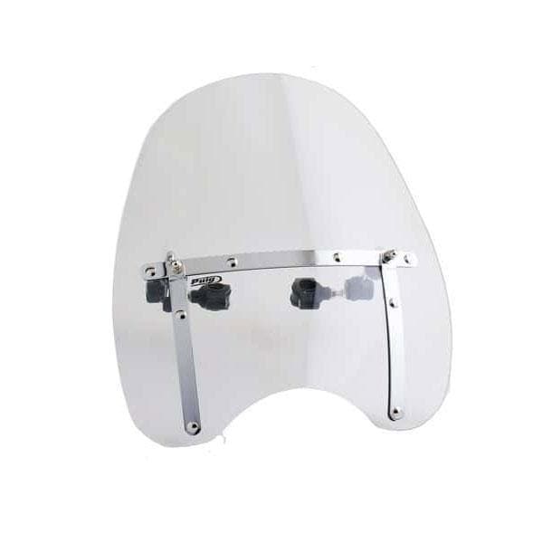 Puig Daytona 4 Screen | Clear | Kawasaki Eliminator 252 1996>2003-Screens-Pyramid Motorcycle Accessories