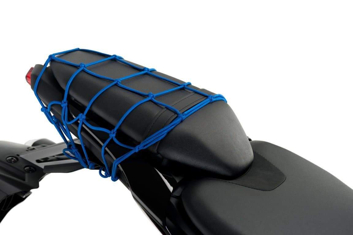Puig Elastic Storage Net | Blue-M0788A-Storage-Pyramid Motorcycle Accessories