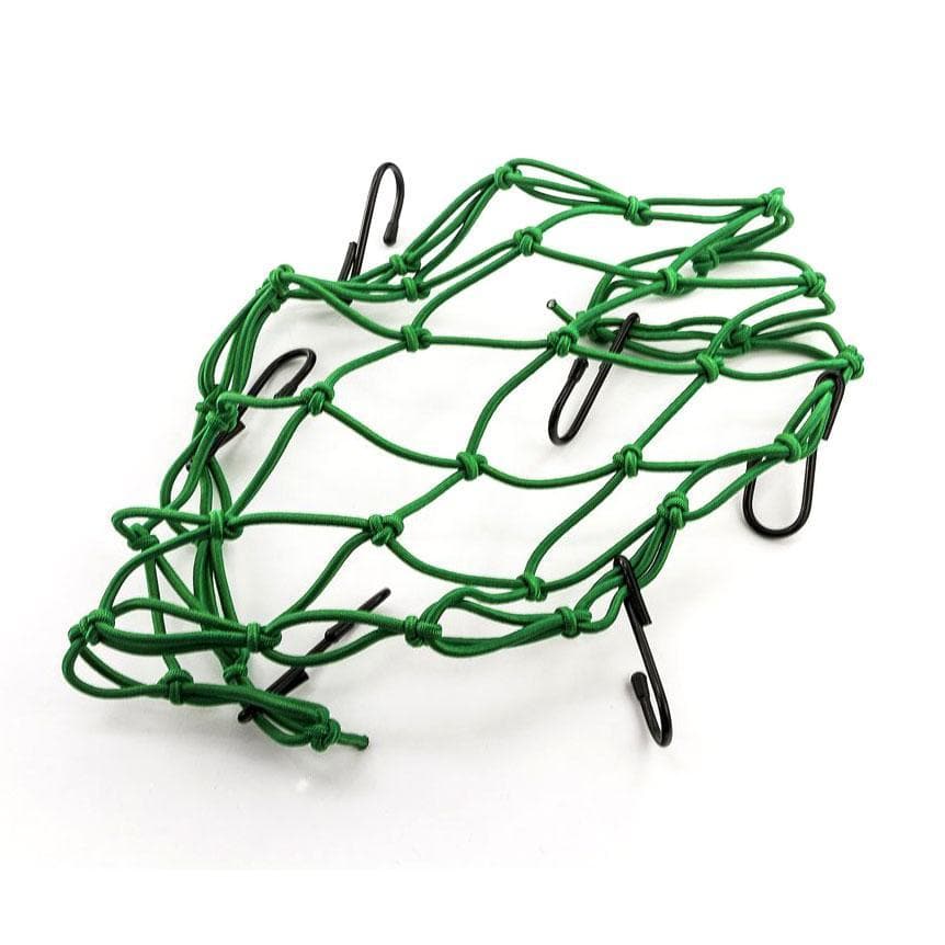 Puig Elastic Storage Net | Green-Storage-Pyramid Motorcycle Accessories