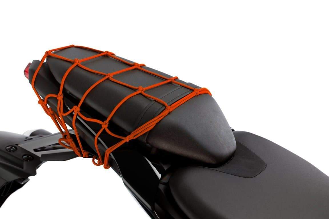 Puig Elastic Storage Net | Orange-M0788T-Storage-Pyramid Motorcycle Accessories