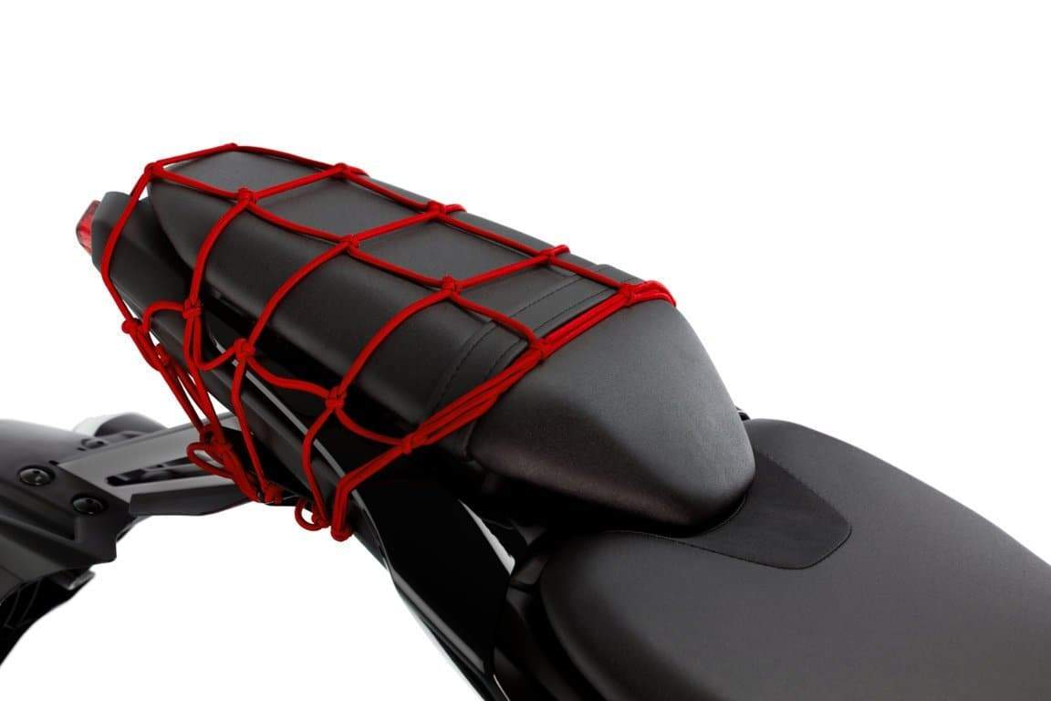 Puig Elastic Storage Net | Red-M0788R-Storage-Pyramid Motorcycle Accessories