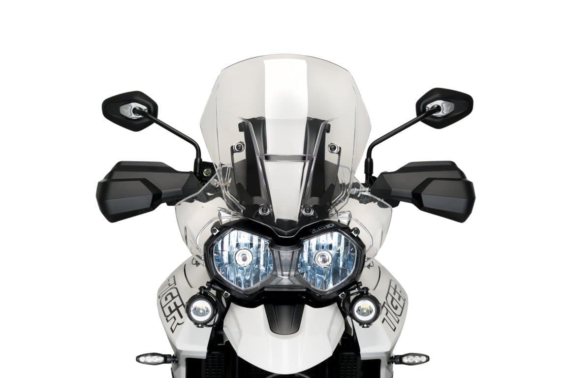 Puig Electronic Screen Mounting System | Black | Triumph Tiger 800 XC/XCX/XCA/Low 2018>2019 -  Shop name