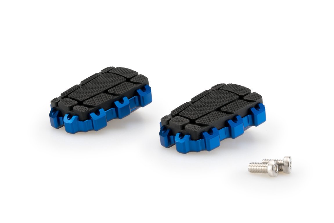 Puig Enduro 2.0 Footpegs | Blue -  Shop name
