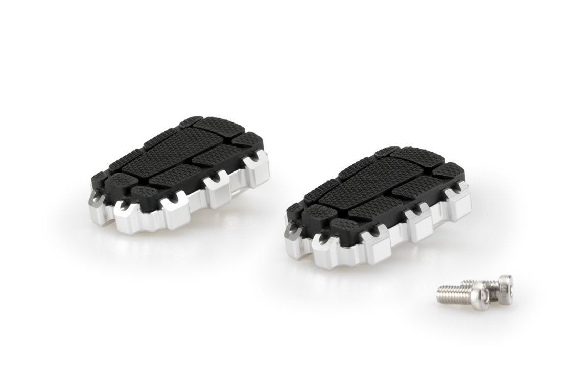 Puig Enduro 2.0 Footpegs | Silver -  Shop name