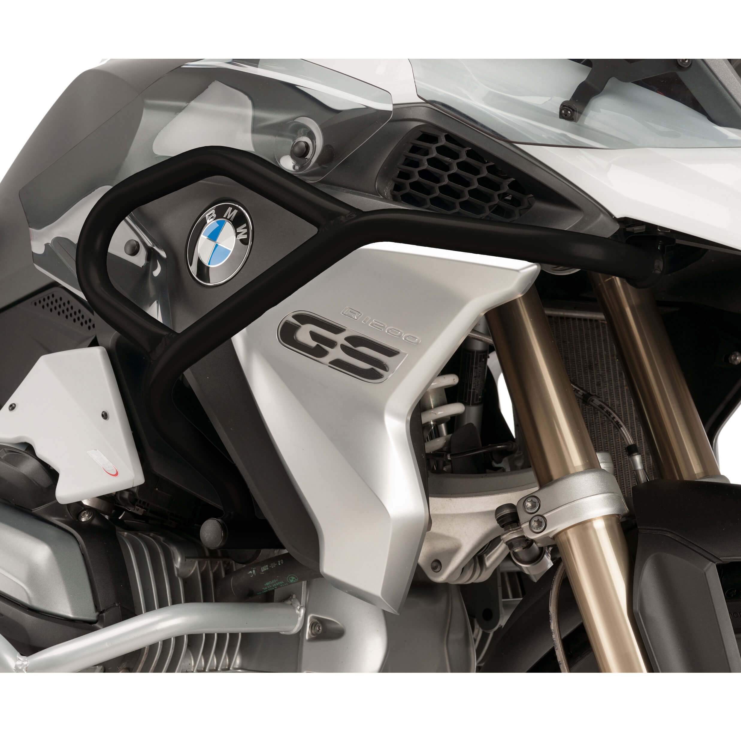 Puig Engine Guards | High Black | BMW R1250 GS 2018>Current-M9461N-Engine Guards-Pyramid Motorcycle Accessories