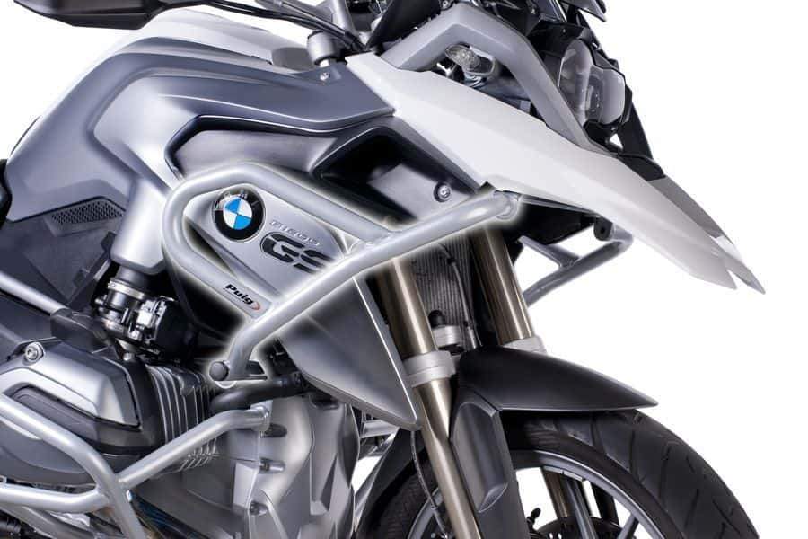 Puig Engine Guards | High Grey | BMW R1200 GS 2014>2016-M7542U-Engine Guards-Pyramid Motorcycle Accessories