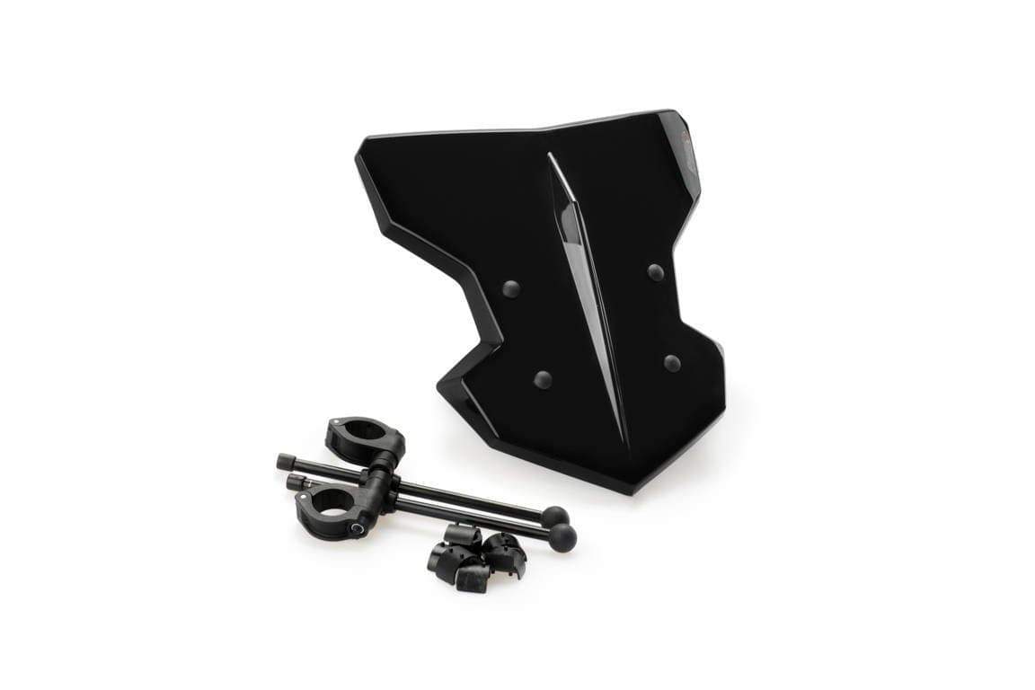 Puig Flanker Screen | Black (Opaque) | Benelli BN 251 2015>2016-Screens-Pyramid Motorcycle Accessories