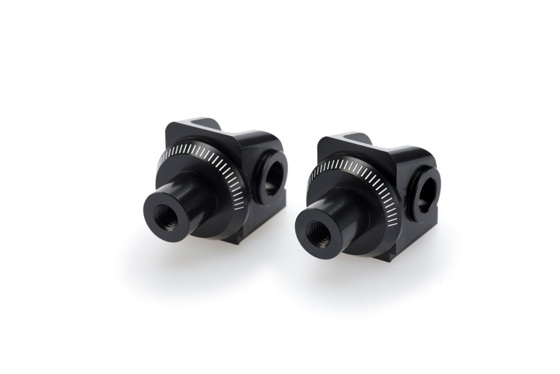 Puig Footpeg Adaptors Rider | Black | KTM 1290 Super Adventure 2015>2016 -  Shop name