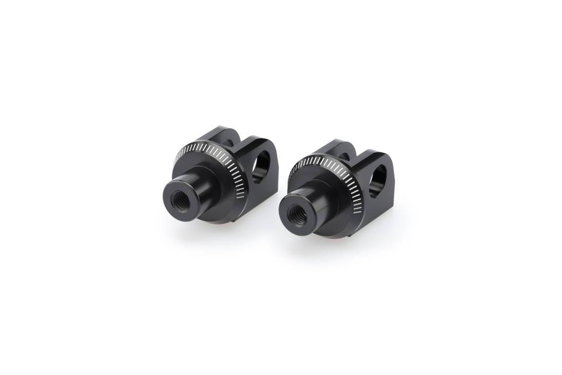 Puig Footpeg Adaptors Rider | Black | Kawasaki Ninja H2 SX 2018>Current -  Shop name