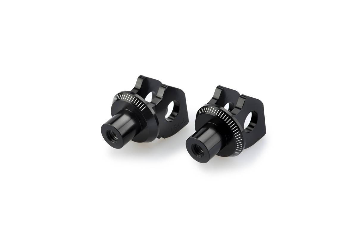 Puig Footpeg Adaptors Rider | Black | Kawasaki Vulcan S Cafe 2017>Current -  Shop name
