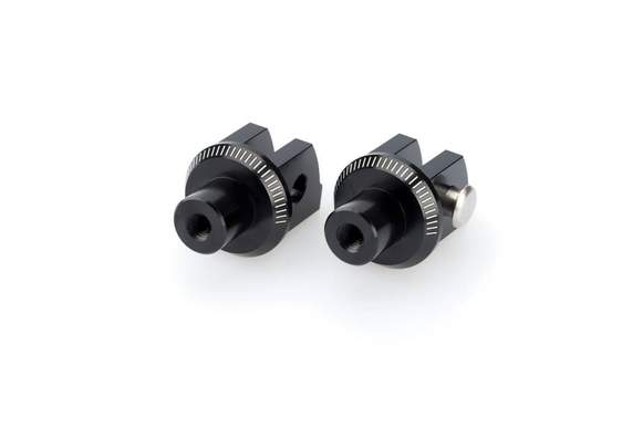 Puig Footpeg Adaptors Rider | Black | Yamaha Tracer 900 2015>2020 -  Shop name