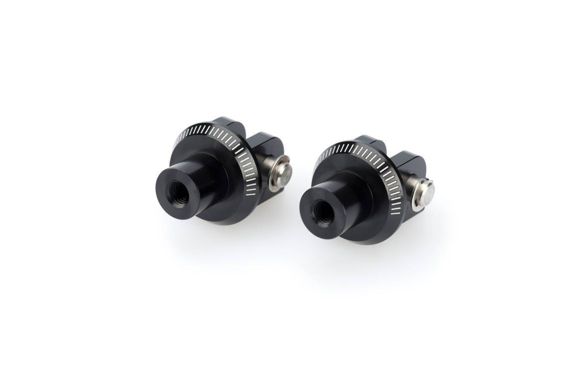 Puig Footpeg Adaptors Rider | Black | Yamaha YZF-R1 2002>Current -  Shop name