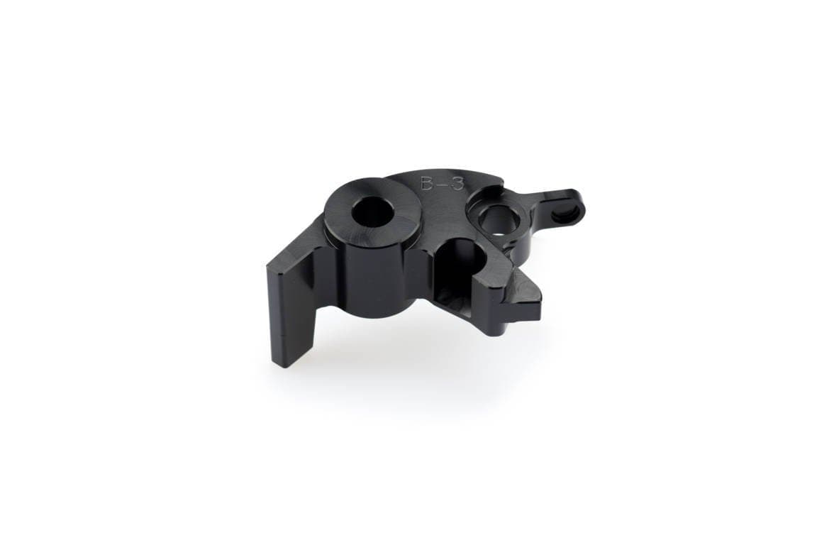 Puig Front Brake Lever Adaptor | Black | Ducati Streetfighter 848 2012>2015-Adaptors-Pyramid Motorcycle Accessories